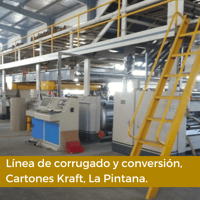 Máquina corrugadora para fabricar cartón corrugado