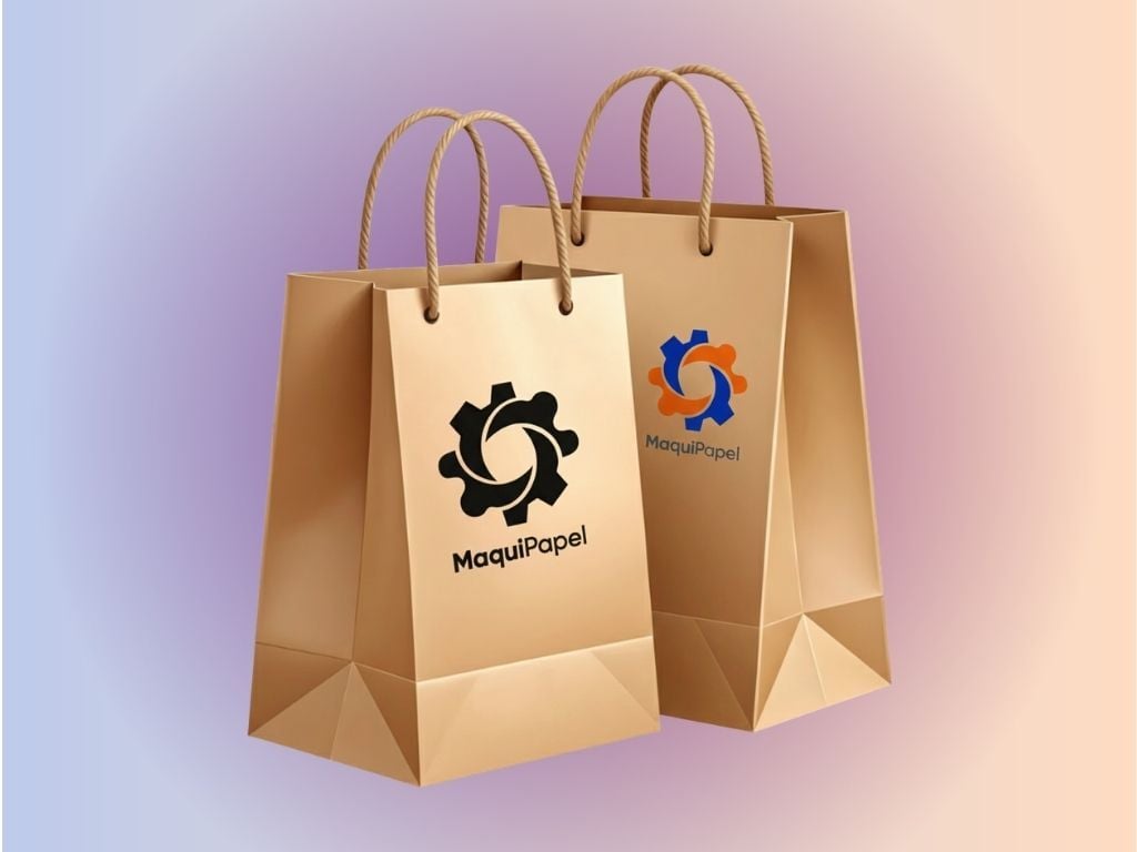 Bolsas de papel con asas-1