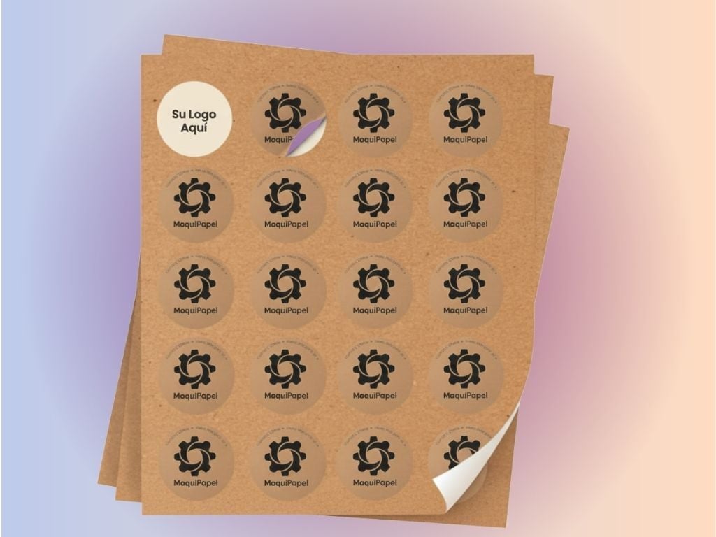 Etiquetas sticker de papel-1