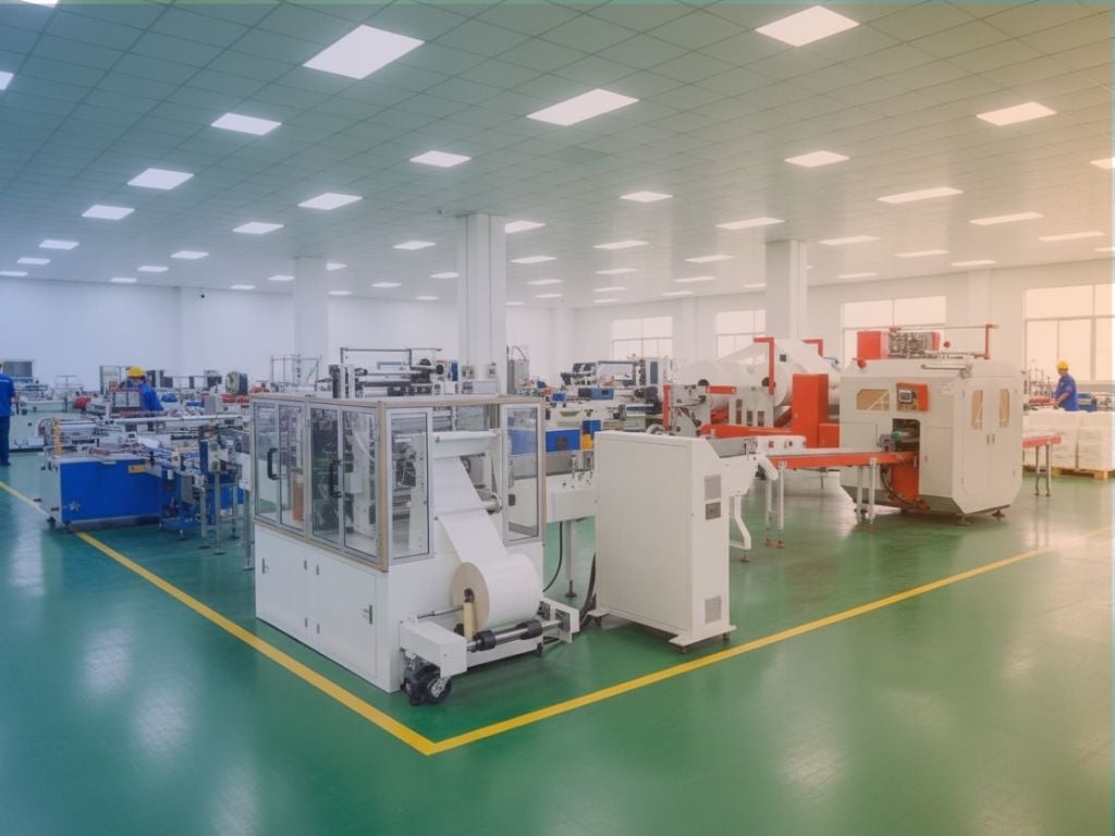 Línea completa papel higiénico