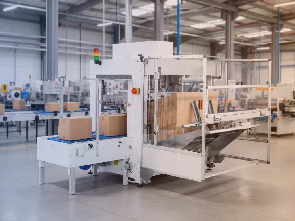 Máquina armadora de cajas