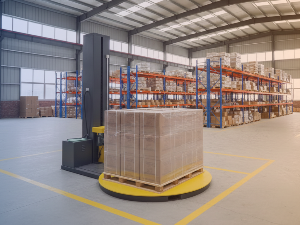 Palletizadora Automática y estación de flechas