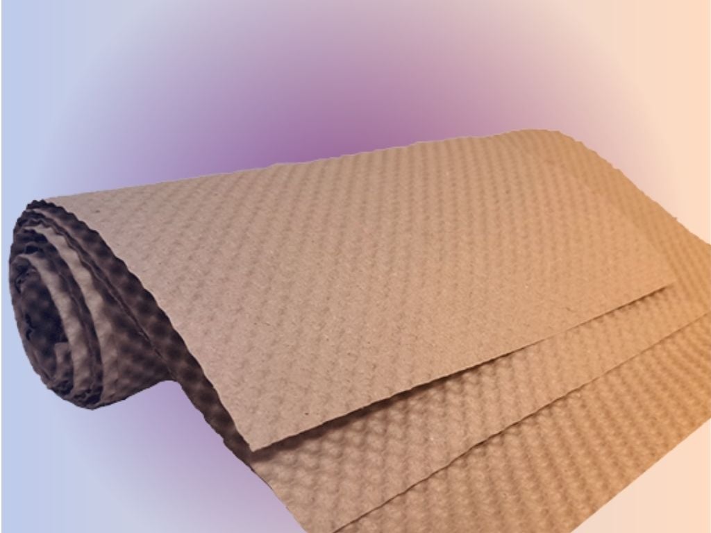 Papel gofrado burbuja