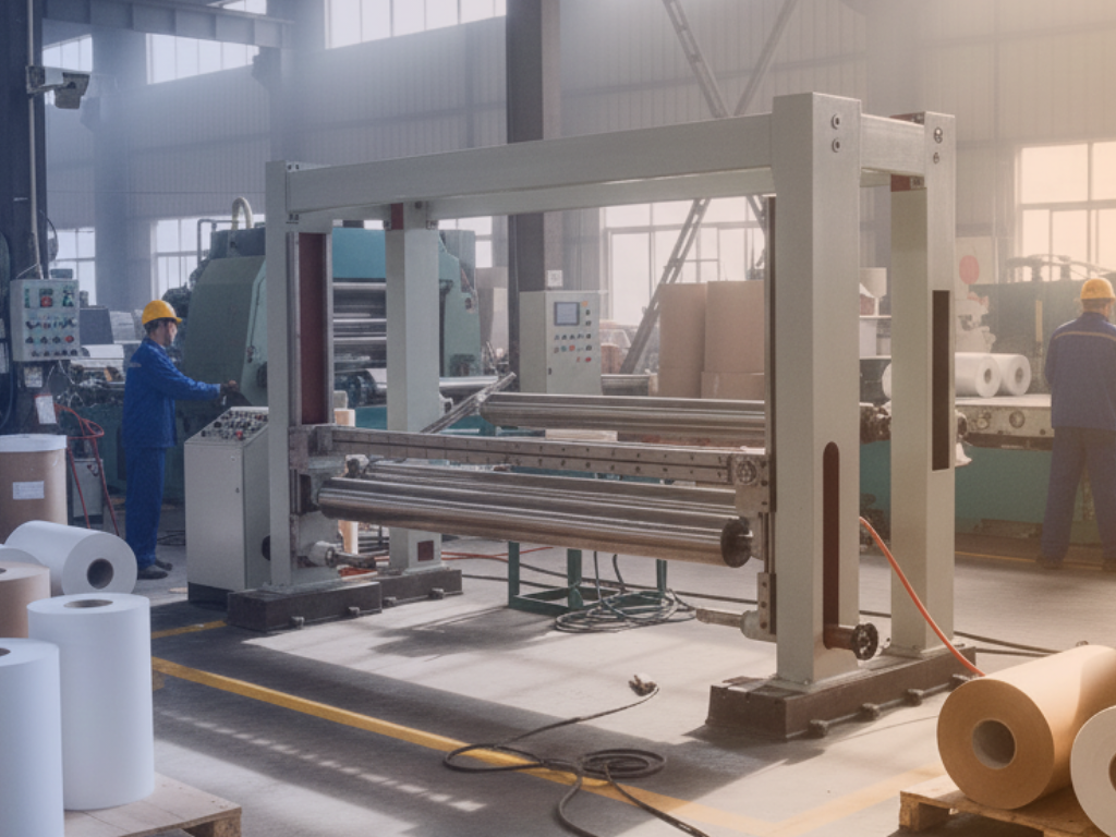 Rebobinadora de papel Rebobinadora de papel