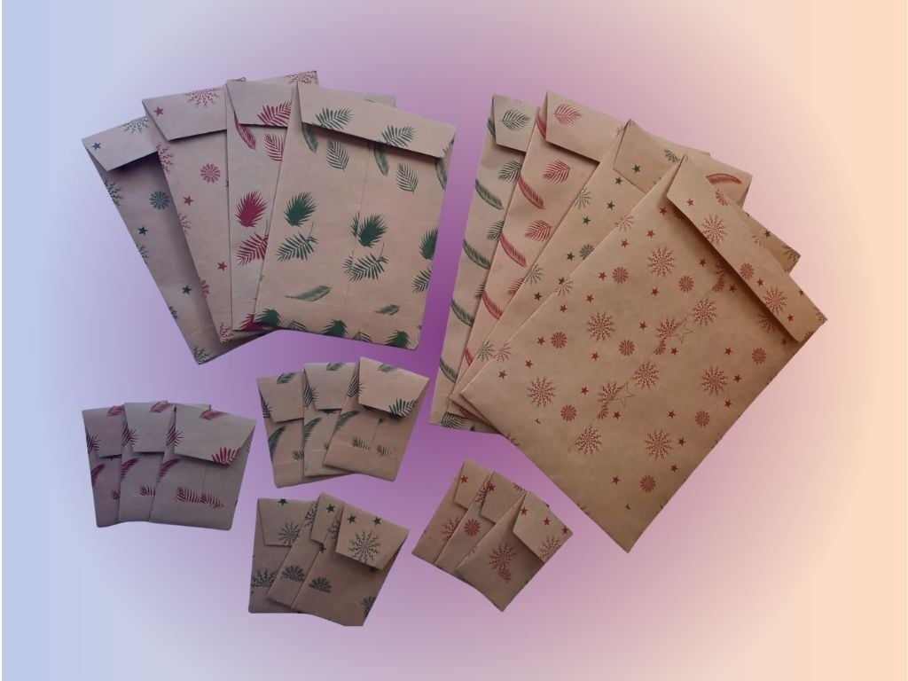 Sobres de papel Kraft